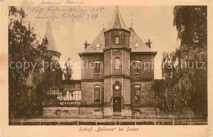 Sedan Ardennes Schloss Bellevue