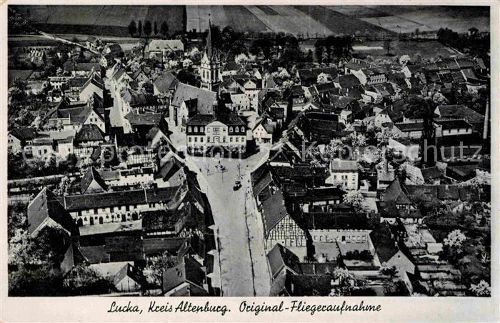 Lucka Thueringen Fliegeraufnahme