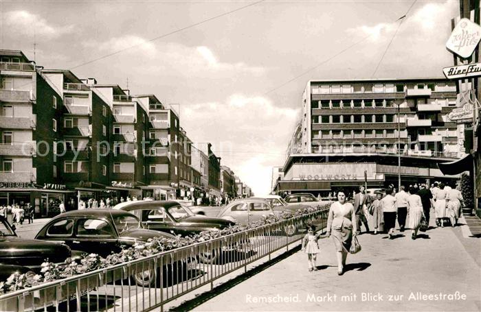 Remscheid Markt Alleestrasse