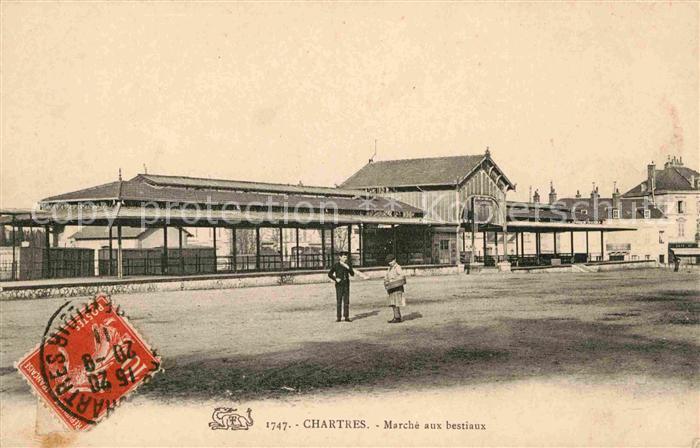 Chartres-de-Bretagne Markt