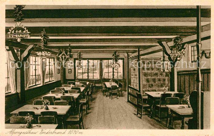 Vorderbrand Alpengaststaette