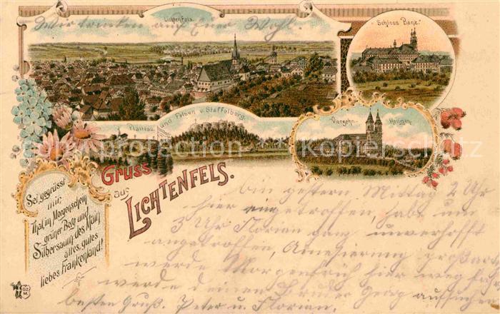 Lichtenfels Bayern Schloss Teilansicht