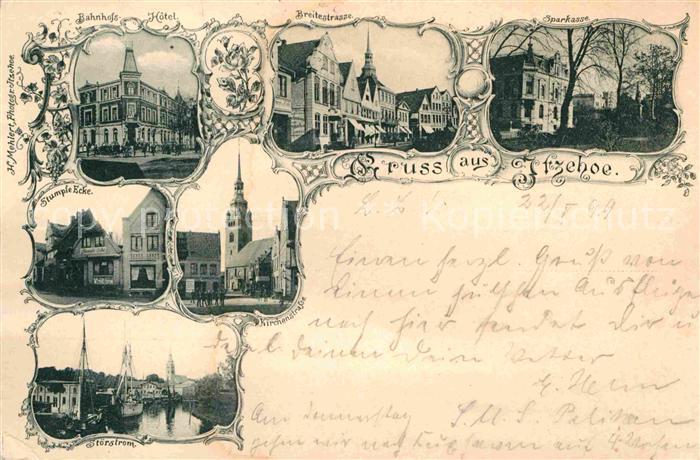 Itzehoe Stoerstrom Kirchenstrasse Stumpfe Ecke Sparkasse