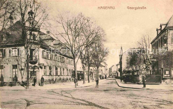 Hagenau Elsass Georgsrasse