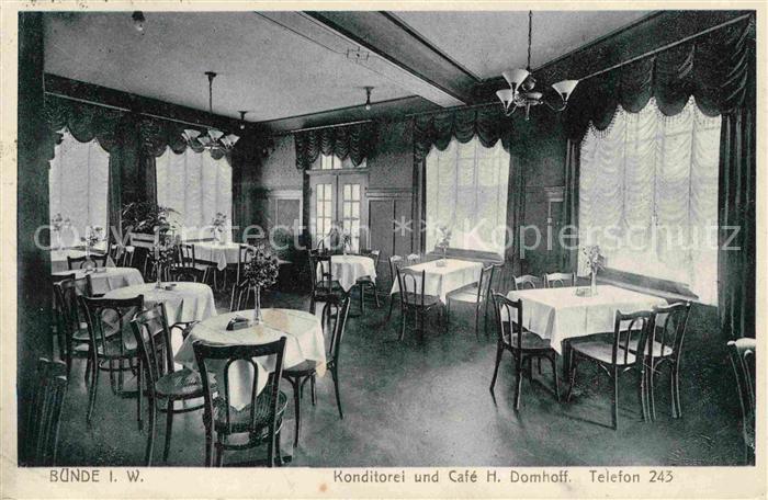 Buende Westfalen konditorei und Cafe Domhoff