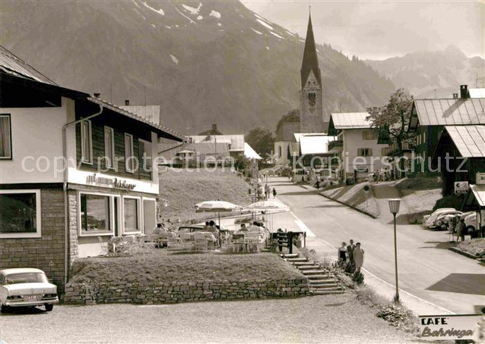 Mittelberg Kleinwalsertal Cafe Konditorei Behringer
