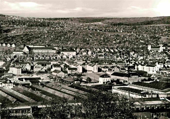 Oberesslingen Fliegeraufnahme