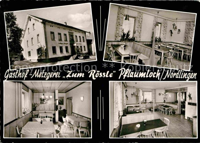 Noerdlingen Gasthof Metzgerei Zum Roessle
