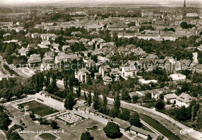 HILDESHEIM  CITY Fliegeraufnahme