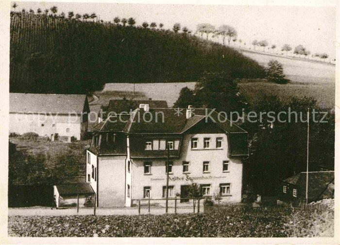 Neuhausen Erzgebirge Gasthof Frauenbach