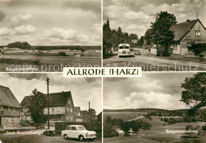 Allrode Bungalowsiedlung Gaststaette Stadt Braunschweig