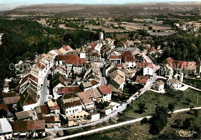 Clairvaux-les-Lacs Fliegeraufnahme