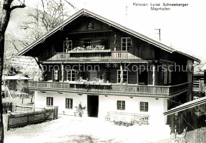 Mayrhofen Zillertal Pension Luise Schneeberger