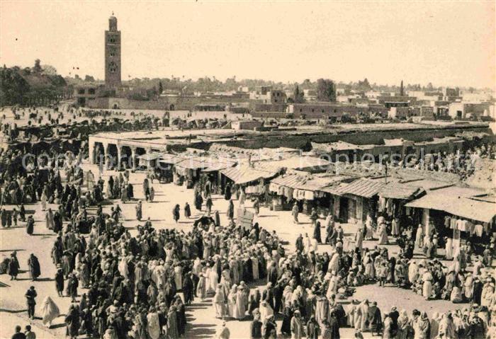 Marrakech Marrakesch La Place Djemma el Fna