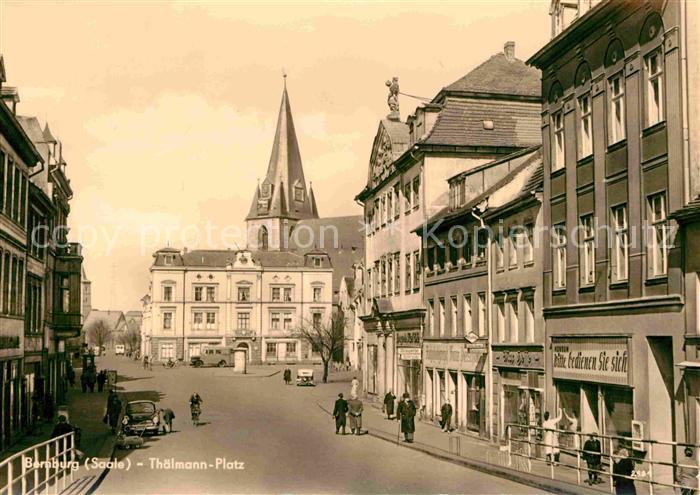 Bernburg Saale Thaelmann-Platz