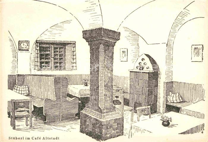 SALZBURG  AT Cafe Altstadt