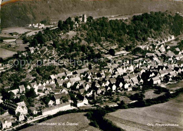 Helmarshausen Fliegeraufnahme