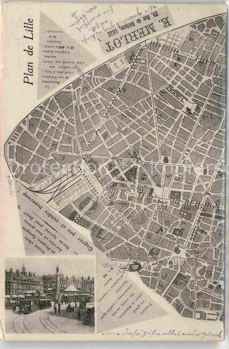 Lille Nord Stadtplan