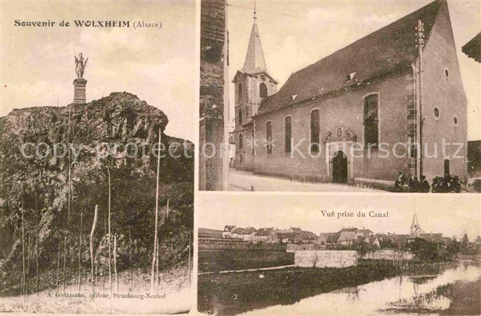 Wolxheim Canal Kirche