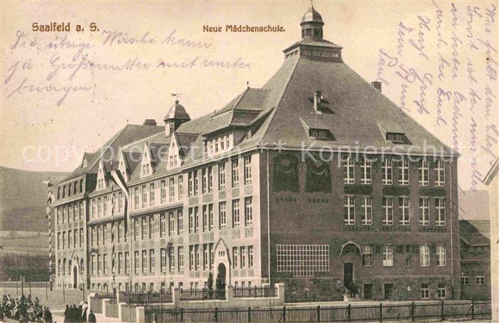 Saalfeld Saale Neue Maedchenschule