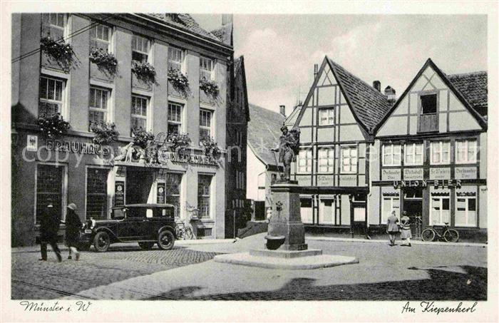 Muenster Westfalen Am Kiepenkerl