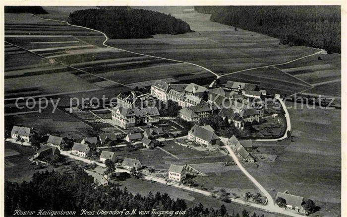 Heiligenbronn Schramberg Fliegeraufnahme Kloster