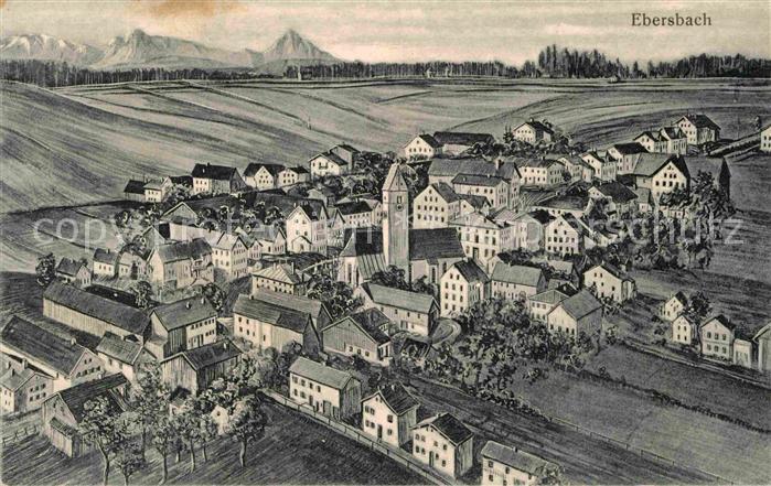 Ebersbach Abenberg Zeichnung