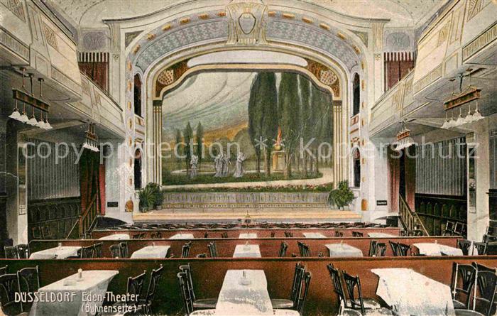 Duesseldorf Eden-Theater Buehnenseite