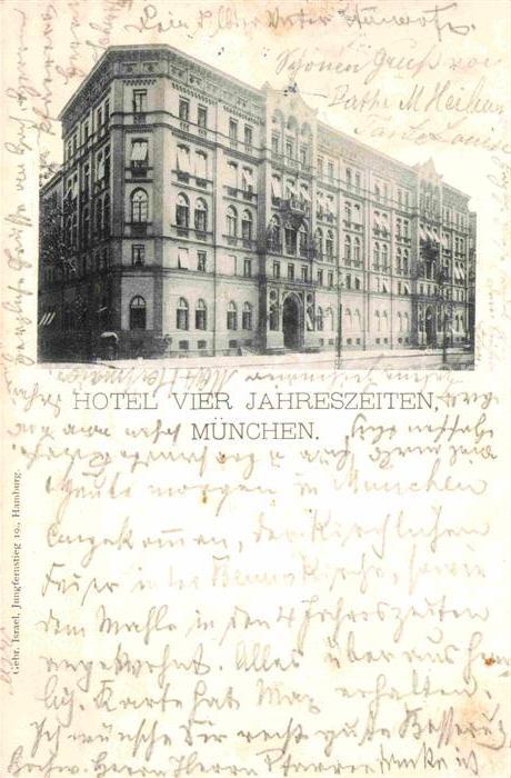 Muenchen Hotel Vier Jahreszeiten
