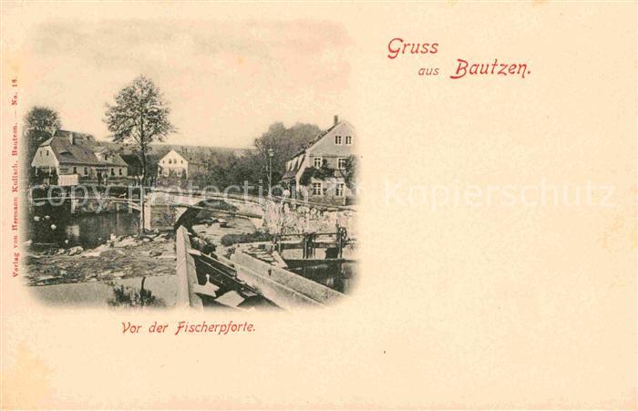 Bautzen Fischerpforte Bruecke