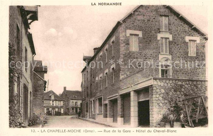 Normandie Region La Chapelle Moche Rue de la Gare Hotel