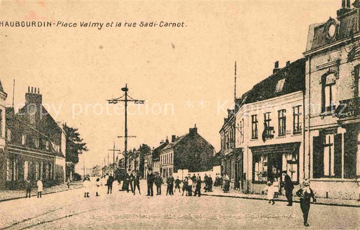 Haubourdin Place Valmy et Rue Sadi-Carnot