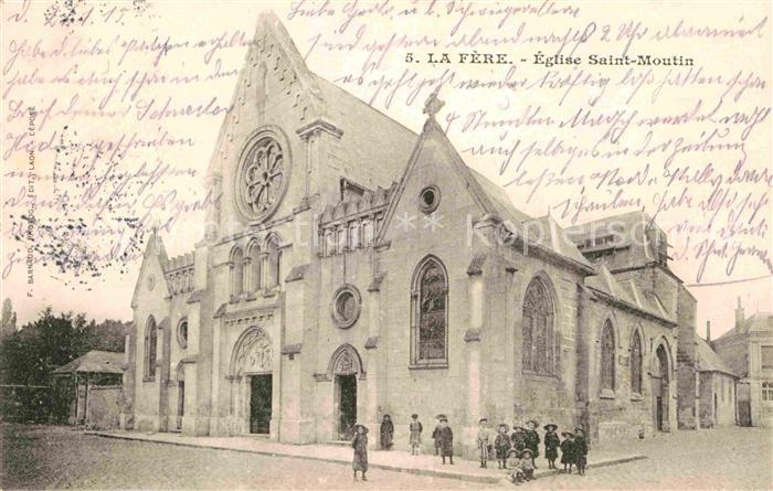 La Fere Aisne Eglise Saint Moulin