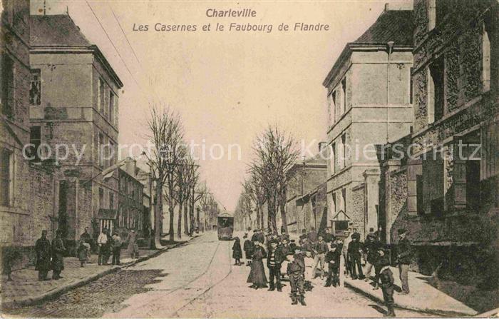 Charleville-Mezieres 08 Les Casernes et le Faubourg de Flandre