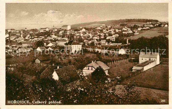 Horovice Deutsch Horschowitz Celkovy Pohled