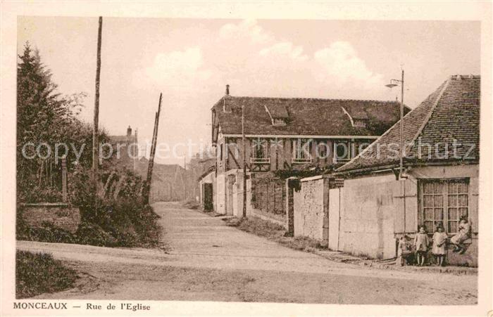 Monceaux Rue de L_Eglise