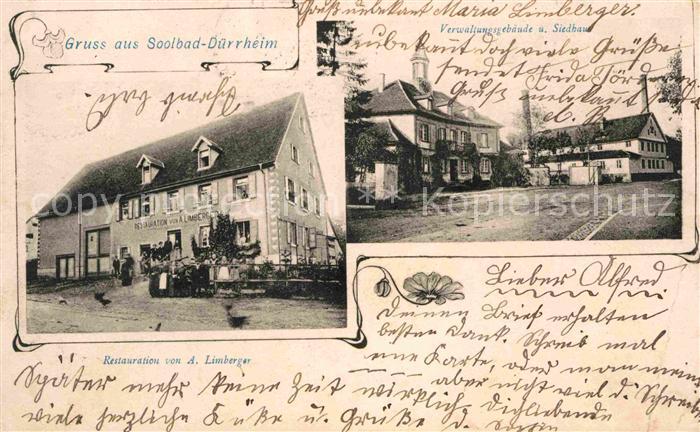 Bad Duerrheim Restaurant von A. Limberger