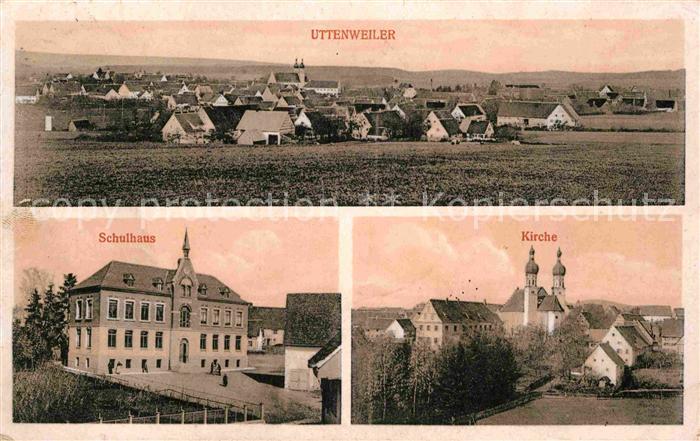 Uttenweiler Schulhaus Kirche