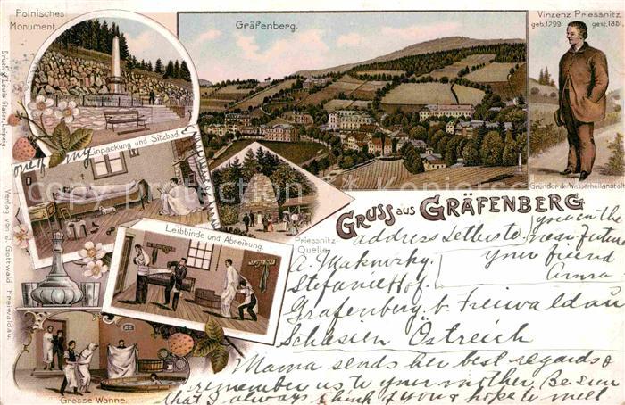 Graefenberg Schlesien Vinzenz Priessnitz