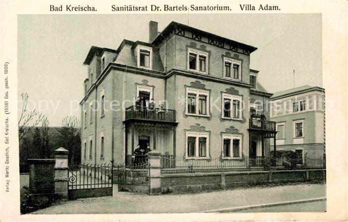 Bad Kreischa Sanitaetsrat Dr. Bartels Sanatorium Villa-Adam