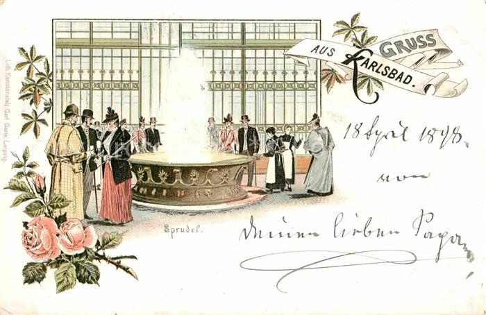 Karlsbad Eger Sprudel