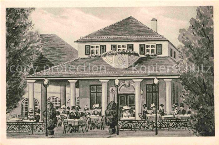 Augsburg Koenig Ludwigsbau im Stadtgarten