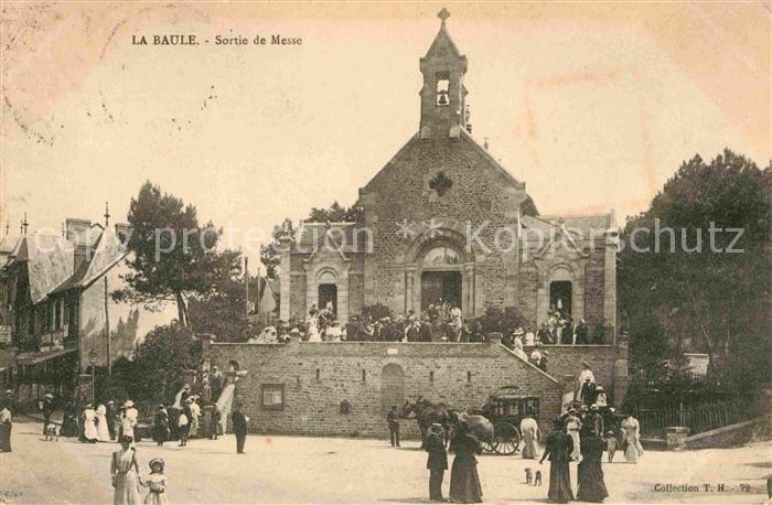 La Baule-Escoublac Sortie de Messe