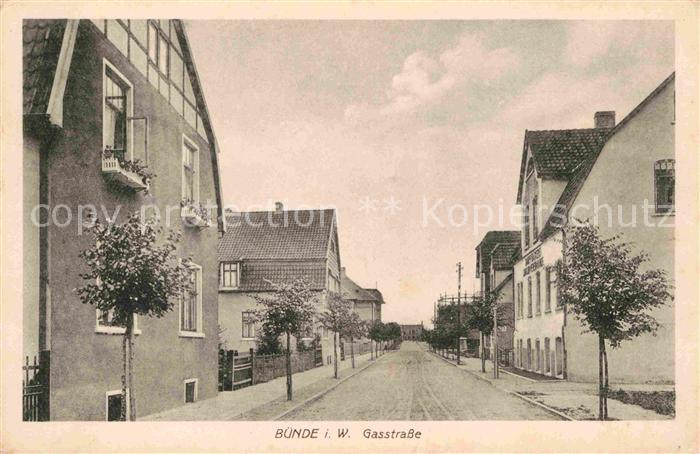 Buende Westfalen Gasstrasse