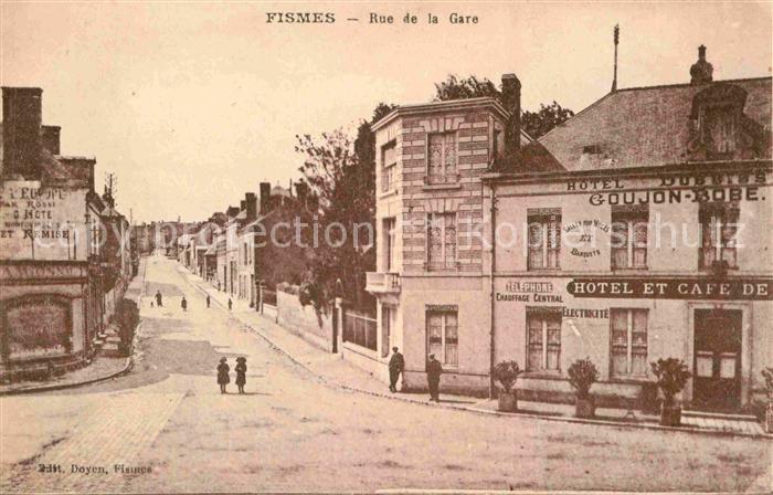 Fismes Rue de la Gare