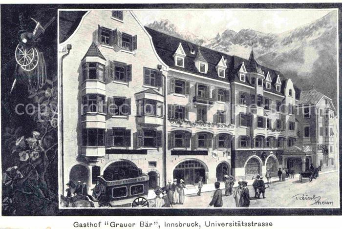 Innsbruck Gasthof Grauer Baer Universitaetsstrasse