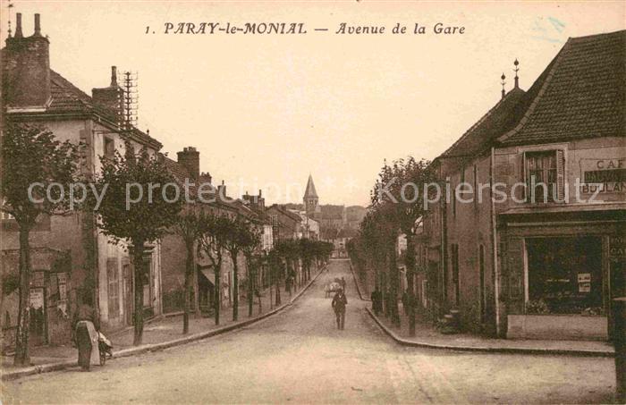 Paray-le-Monial Avenue de la Gare