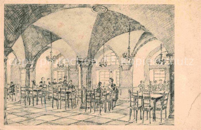 Muenchen Speiseraum Muenchner Studentenhaus