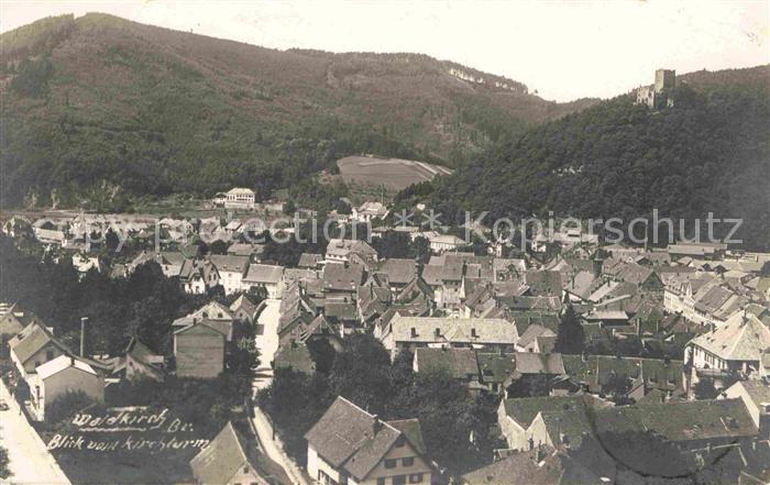 Waldkirch Breisgau Blick vom Kirchturm