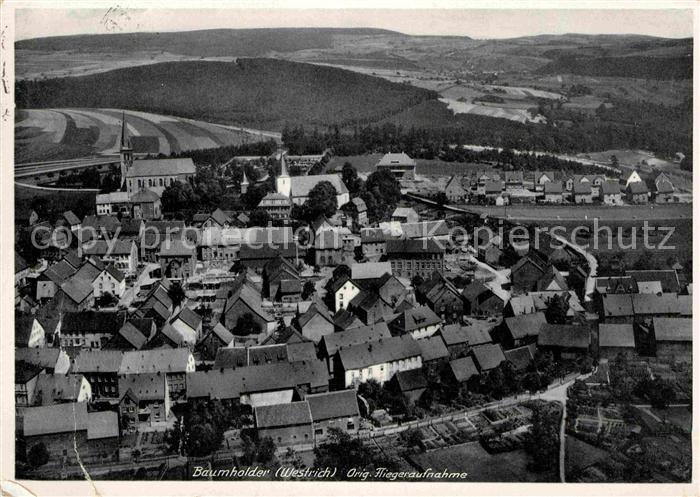 Baumholder Nahe Fliegeraufnahme